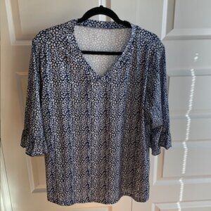 Lomon 3/4 sleeve tops for Women